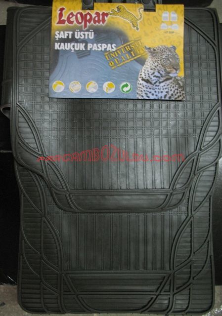 PASPAS TAKIMI (KAUÇUK - SİYAH) ÜNİVERSAL LEOPAR