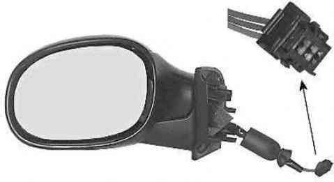 SOL DIŞ DİKİZ AYNASI ELEKTRİKLİ CITROEN C3 8149FJ