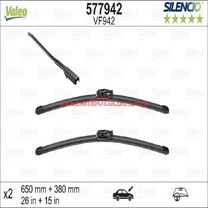 Ön Cam Silecek Süpürgesi TK Captur-Clıo - 288902958R