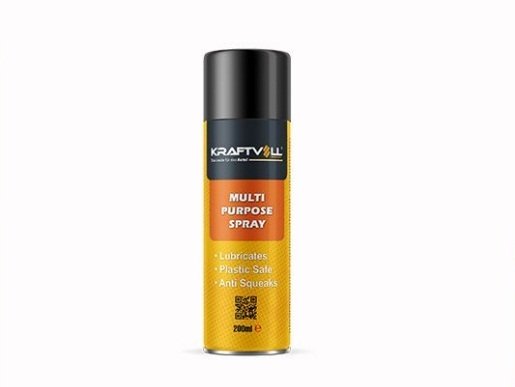 200 Ml Çok Amaçlı Koruyucu, Yağlayıcı Sprey WD-40 - Kraftvoll 20456