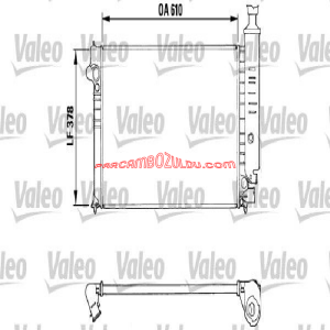 Su Radyatörü 405 Klimalı 88-92 610*355 - 1300.N6