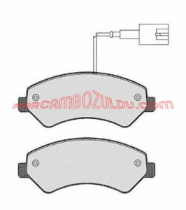 ARKA FREN BALATASI DİSK JUMPER 4253.59