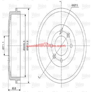 Arka Fren Kampana 306-406-Partner-TEPE-C15 - 4247.24
