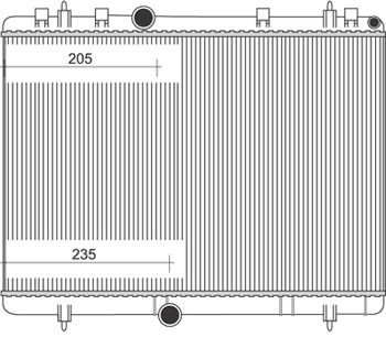 CITROEN C4 SU RADYATÖRÜ BSG 1330.F5