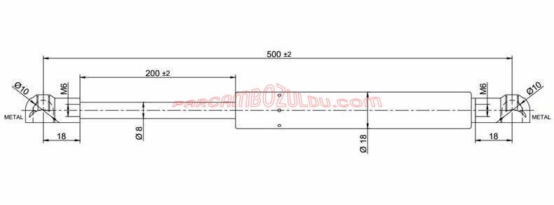 Peugeot : 308 II Bagaj Amortisörü - 9807899380